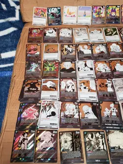 112 Dragon Ball Super TCG Cards Bulk + 87 HOLOS NM-M ENGLISH - Image 2