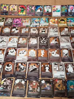 112 Dragon Ball Super TCG Cards Bulk + 87 HOLOS NM-M ENGLISH - Image 4