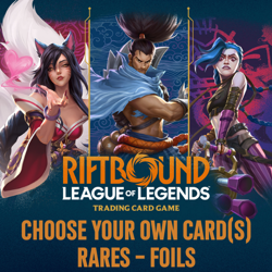 Riftbound Origins Singles – Choose Your Card – Rare - Foil – Fast Shipping - Image 1
