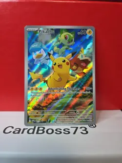 Pikachu 027 Sv: Scarlet & Violet Promo Cards Holo (1/4) - Image 2