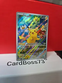 Pikachu 027 Sv: Scarlet & Violet Promo Cards Holo (1/4) - Image 3