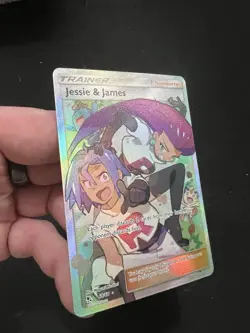 Pokemon TCG Jesse And James Full Art Trainer Card 68/68 Hidden Fates Mint/ NM+ - Image 4