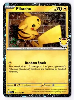 Pikachu (Pokemon Day 2026) [Miscellaneous Cards & Products - 051/162] Holofoi... - Image 1