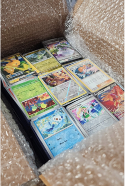 ENGLISH ONLY Over 17lbs 4000+ POKEMON CARDS! UNSEARCHED WITH HOLOS/UR/PLAYABLES - Image 1