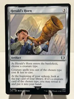 Herald's Horn 280 U Commander: The Lord of the Rings NM MTG - Image 1