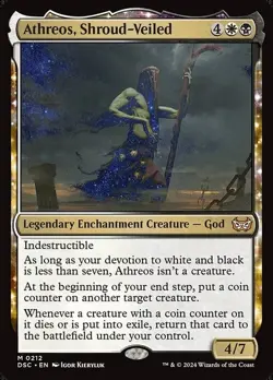 Athreos, Shroud-Veiled - Duskmourn: House of Horror Commander - MTG - Image 1