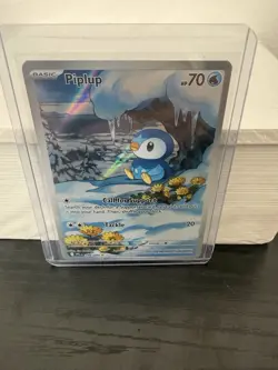 Pokemon Piplup 098/094 Me02: Phantasmal Flames Holo Illustration Rare 70 HP - Image 1