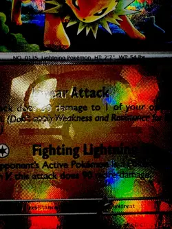 Pokemon TCG Jolteon EX Prismatic Evolutions English Masterball 029 NM - Image 2