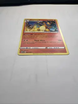Pokemon Charizard 25/185 - Non-Holo Rare SWSH Vivid Voltage (2020) - LP - Image 2