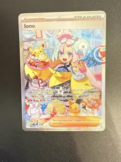 Pokemon Paldea Evolved Iono Special Illustration Rare 269/193 - LP - Image 3