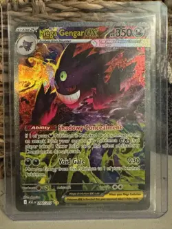 2026 POKEMON ASCENDED HEROES #284/217 MEGA GENGAR EX SPECIAL ILLUSTRATION RARE - Image 1