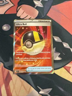 Pokemon Ultra Ball 264/217 ASC Trainer-Item Full Art Holo Rare English - Image 1