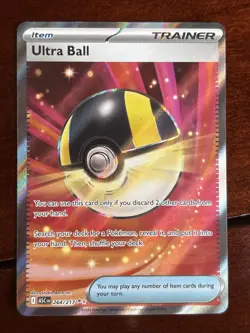Pokemon Ascended Heroes Ultra Ball 264/217 Full Art Holo Rare - Image 1