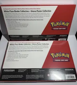 Pokemon Black Bolt and White Flare Binder + Poster Collection Sam's Club Bundles - Image 2