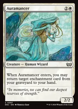 Auramancer - Duskmourn: House of Horror Commander - MTG - Image 1