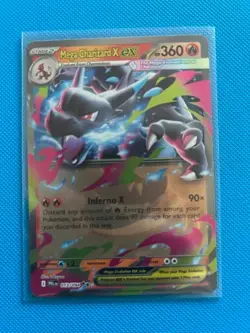 Mega Charizard X ex 013/094 Me02: Phantasmal Flames Holo - Pokemon TCG - Image 1