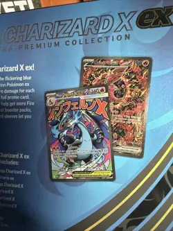 POKEMON TCG: Mega Charizard X Ex Ultra-Premium Collection Box, Box Wear - Image 5
