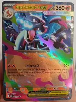 Mega Charizard X ex #029 Black Star Promo Holo NM Mega Evolution Pokemon TCG - Image 1