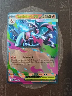 Mega Charizard X ex #029 Black Star Promo Holo NM Mega Evolution Pokemon TCG - Image 4