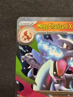 Pokemon TCG Mega Evolution Black Star Promo: Mega Charizard X ex MEP 029 - NM - Image 2