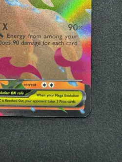 Pokemon TCG Mega Evolution Black Star Promo: Mega Charizard X ex MEP 029 - NM - Image 5