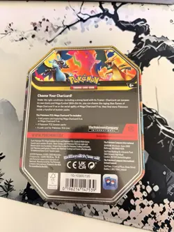 Pokemon TCG Charizard X EX tin with Promo Card Mega charizard X - Image 2
