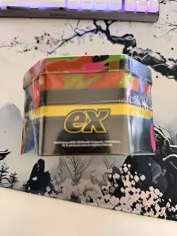 Pokemon TCG Charizard X EX tin with Promo Card Mega charizard X - Image 4