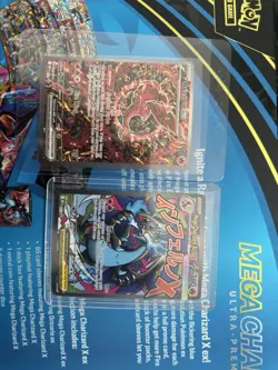 Mega Charizard X Ex & Oricorio Ex - MEP 023 + 024 - Promo - UPC - Pokemon TCG - Image 1
