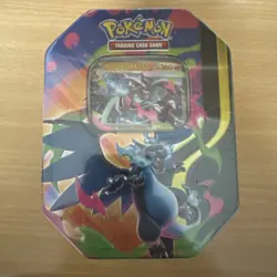 SEALED Mega Charizard X ex Tin Pokemon TCG Mega Evolution Phantasmal Flames - Image 1