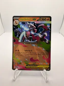 Pokemon TCG Mega Charizard x EX 029 Black Star Promo Near Mint - Image 1