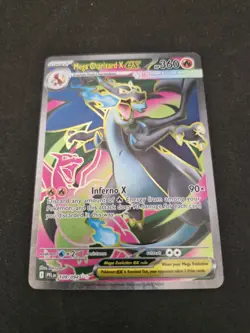 Mega Charizard X EX 109/094 Full Art Phantasmal Flames NM Pokemon TCG - Image 2