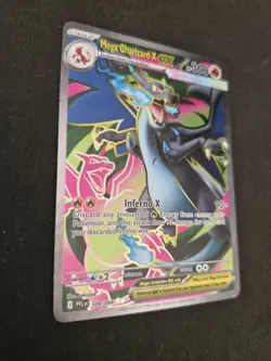 Mega Charizard X EX 109/094 Full Art Phantasmal Flames NM Pokemon TCG - Image 5