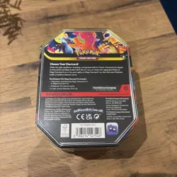 🔥 Pokemon TCG Mega Charizard X Ex Tin New Sealed ✅ - Image 4