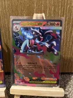 Pokemon TCG Mega Charizard ex X MEP 029 and Y MEP 030 Black Star Promo - Pair - Image 3