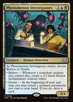 Phenomenon Investigators - Duskmourn: House of Horror Commander - MTG - Image 1