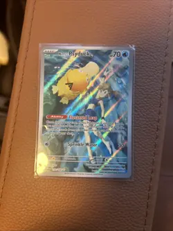 Pokemon TCG Misty's Psyduck AR Destined Rivals 193/182 - UK Seller - Image 1