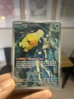 Pokemon TCG Misty's Psyduck AR Destined Rivals 193/182 - UK Seller - Image 3