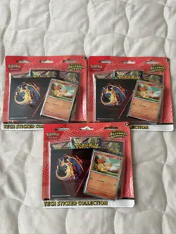 Pokemon TCG: Ascended Heroes Tech Sticker & Blister Pack Bundle (NEW SEALED) - Image 3