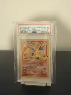 PSA 10 Charizard #4 Celebrations Holo Classic Collection GEM MINT 🔥 - Image 1