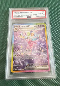 Espeon ex 155/131 Sv: Prismatic Evolutions - PSA Gem Mint 10!!! 🔥 🔥 - Image 1