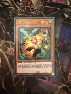 Droll & Lock Bird Ultra Rare RA02-EN006 1st Edition YuGiOh Card Mint - Image 1