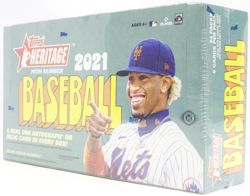 2021 Topps Heritage High Number Baseball Factory Sealed Hobby Box - Image 2
