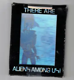 THERE ARE ALIENS AMONG US Boxed Limited Edition Card Set of 8 from 1992 - Image 1