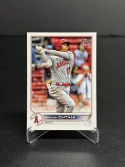2022 Topps Baseball UK Edition #1 Shohei Ohtani Angels - Image 1