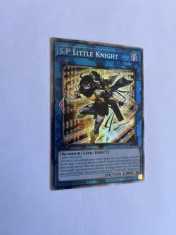 Yu-Gi-Oh S:P Little Knight MP25-EN047 Starlight Rare 1st Ed NM - Image 3
