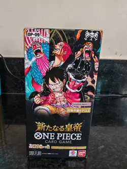 ONE PIECE Card Game Emperors in the New World OP-09 Booster Box SEALED Japanese - Image 3