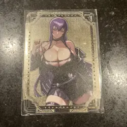 Goddess Story Gold METAL Card - Maiden Party - NO Serial Number - Saeko - Image 1