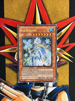 TDGS-EN097 Ice Master Secret Rare UNL Edition NM Yugioh Card - Image 1