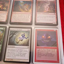 PAUPER Legal MAGIC CARDS COLLECTION BINDER - 7 Pages of Cards & 1000 bulk MTG - Image 1