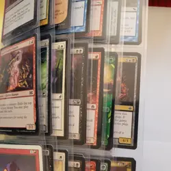 PAUPER Legal MAGIC CARDS COLLECTION BINDER - 7 Pages of Cards & 1000 bulk MTG - Image 3